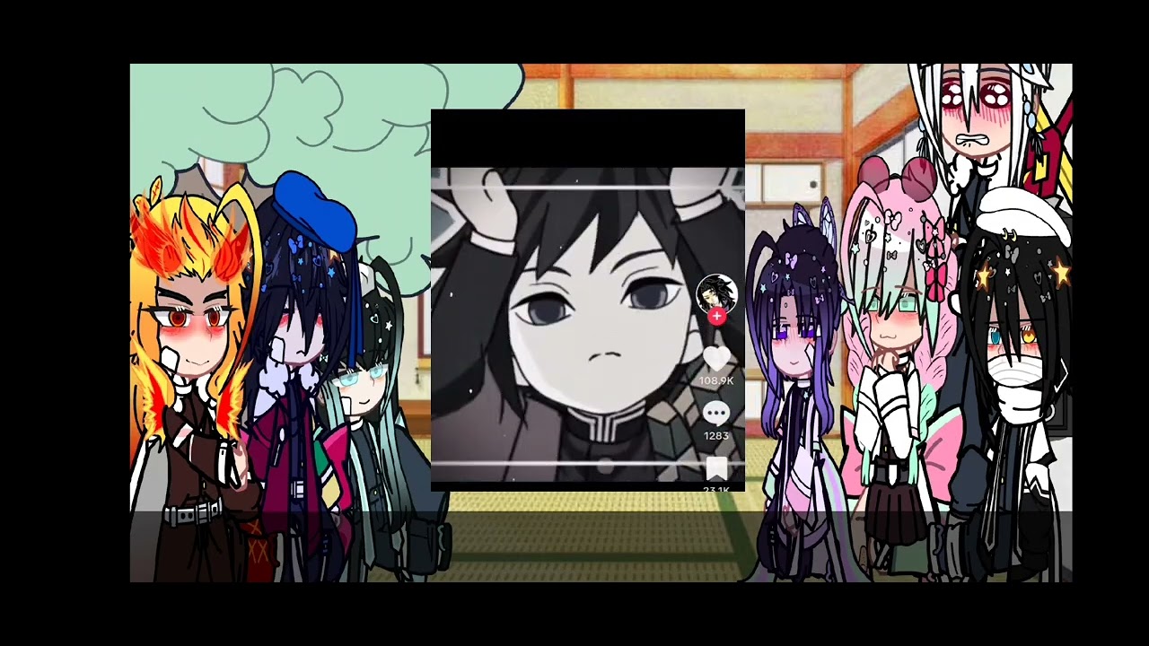 Hashira's react to giyuu tomioka/pt.1/?//
