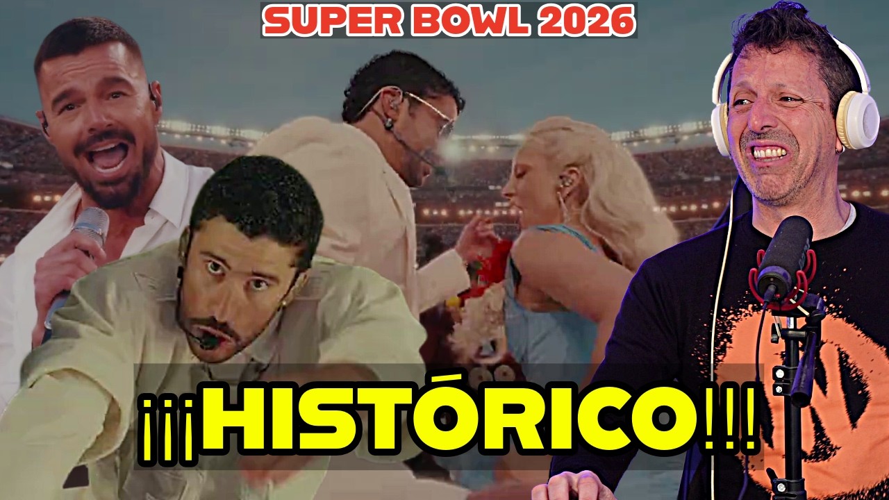 Reacción ÉPICA al show MÁS POLÉMICO del Super Bowl 2026 😱⚡BAD BUNNY
