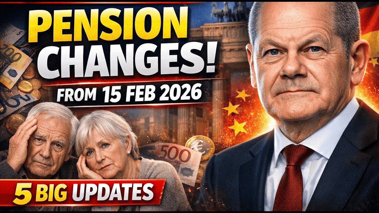 💥 Vor 2 Stunden beschlossen! 5 neue Renten-Regeln ab 15.02.2026 – Millionen betroffen!