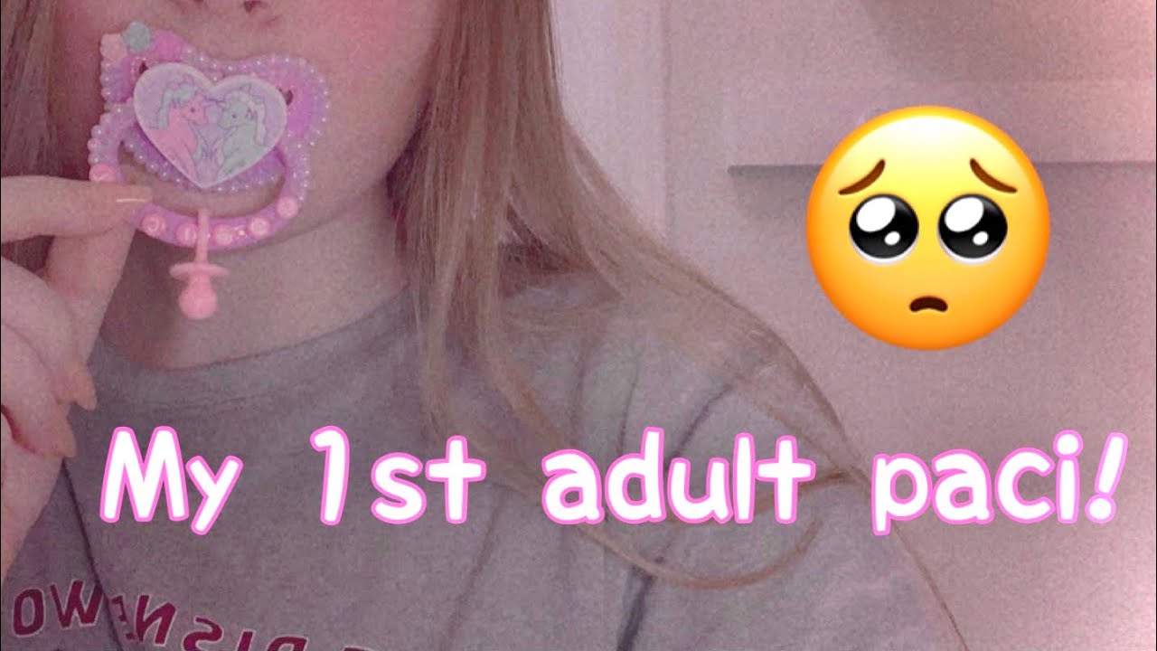 Unboxing my FIRST adult paci! (Agere/age regression)