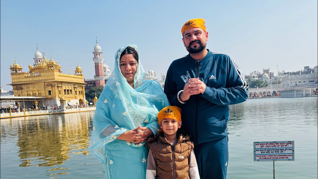 Achank hum pohnch gye golden temple 🙏21 february 2026(Saturday)