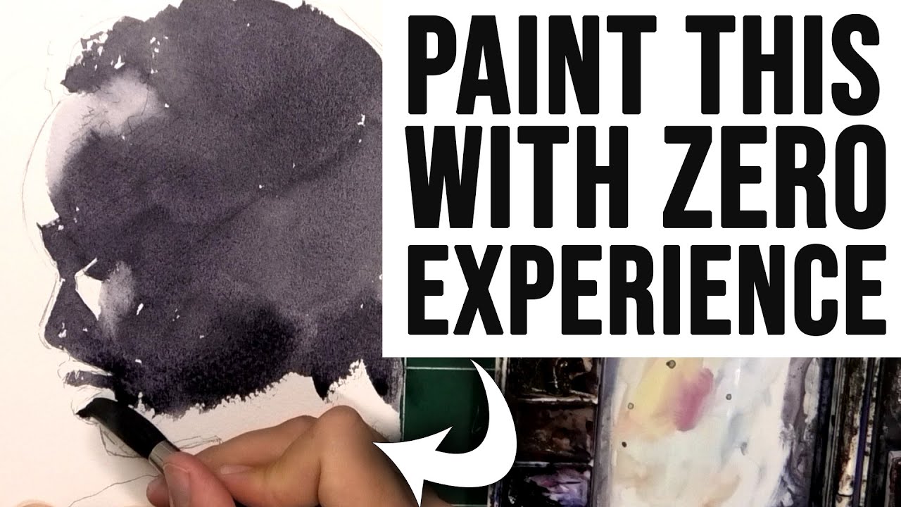 Paint This Portrait with 0 Experience | Watercolor Beginner Lesson
