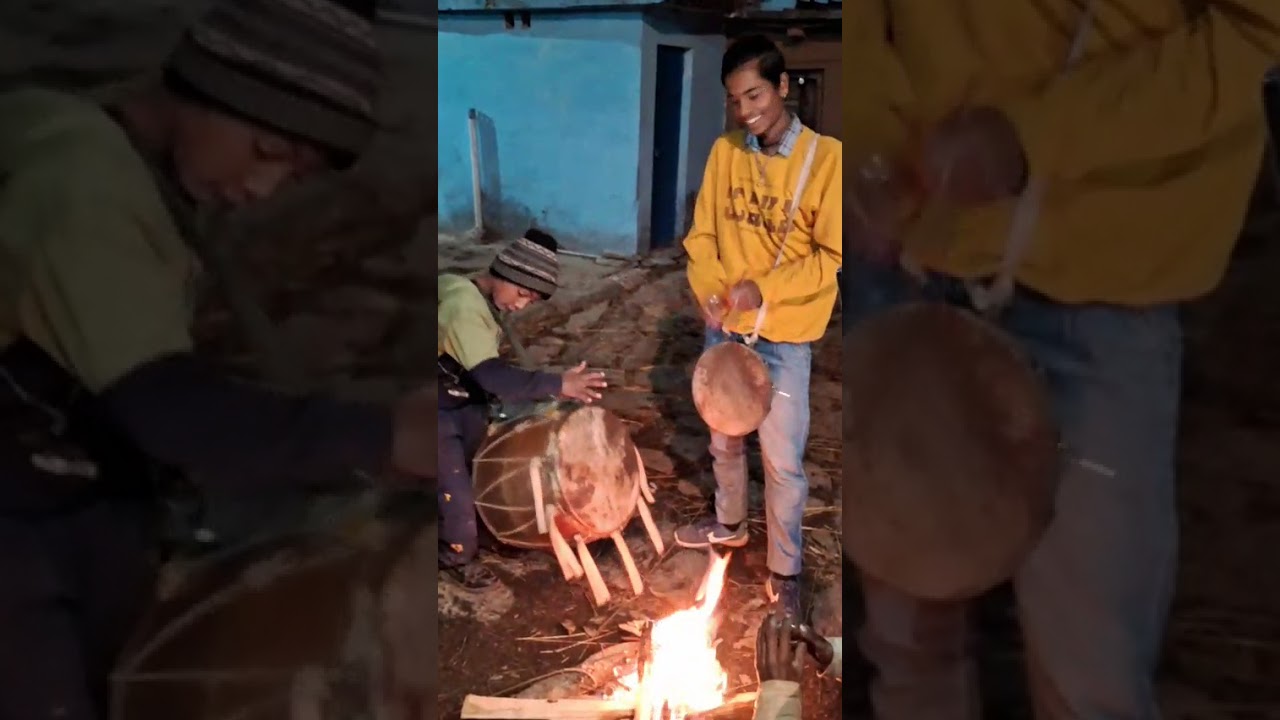 Dhol damaun. ढोल दामू #dhol #damau #garhwali #dholdamaun #uttarakhand #village #jagar #travel