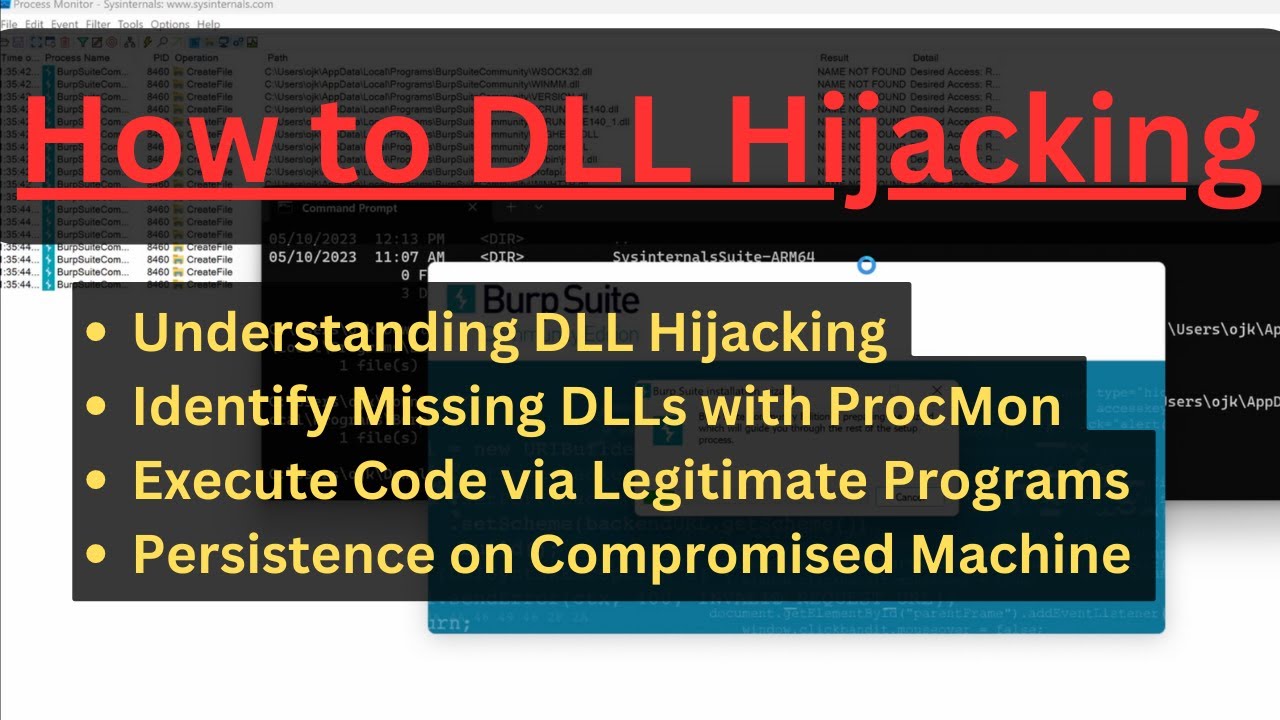 Understanding DLL Hijacking for Payload Execution