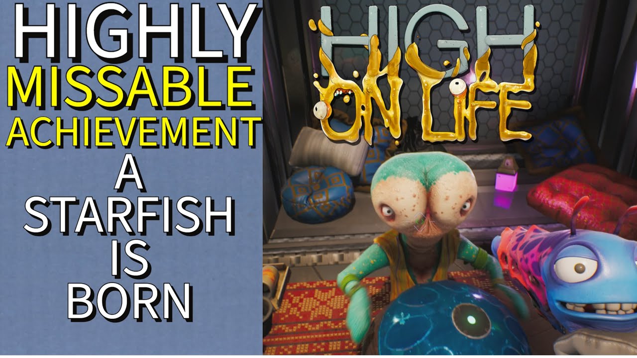 A Starfish is Born Achievement - Highly Missable - High on Life