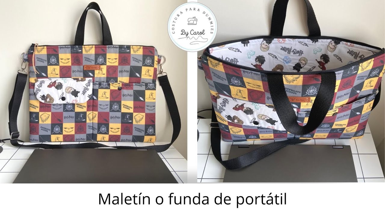 Tutorial costura: ¿Cómo hacer un maletín o funda para portátil? Fácil