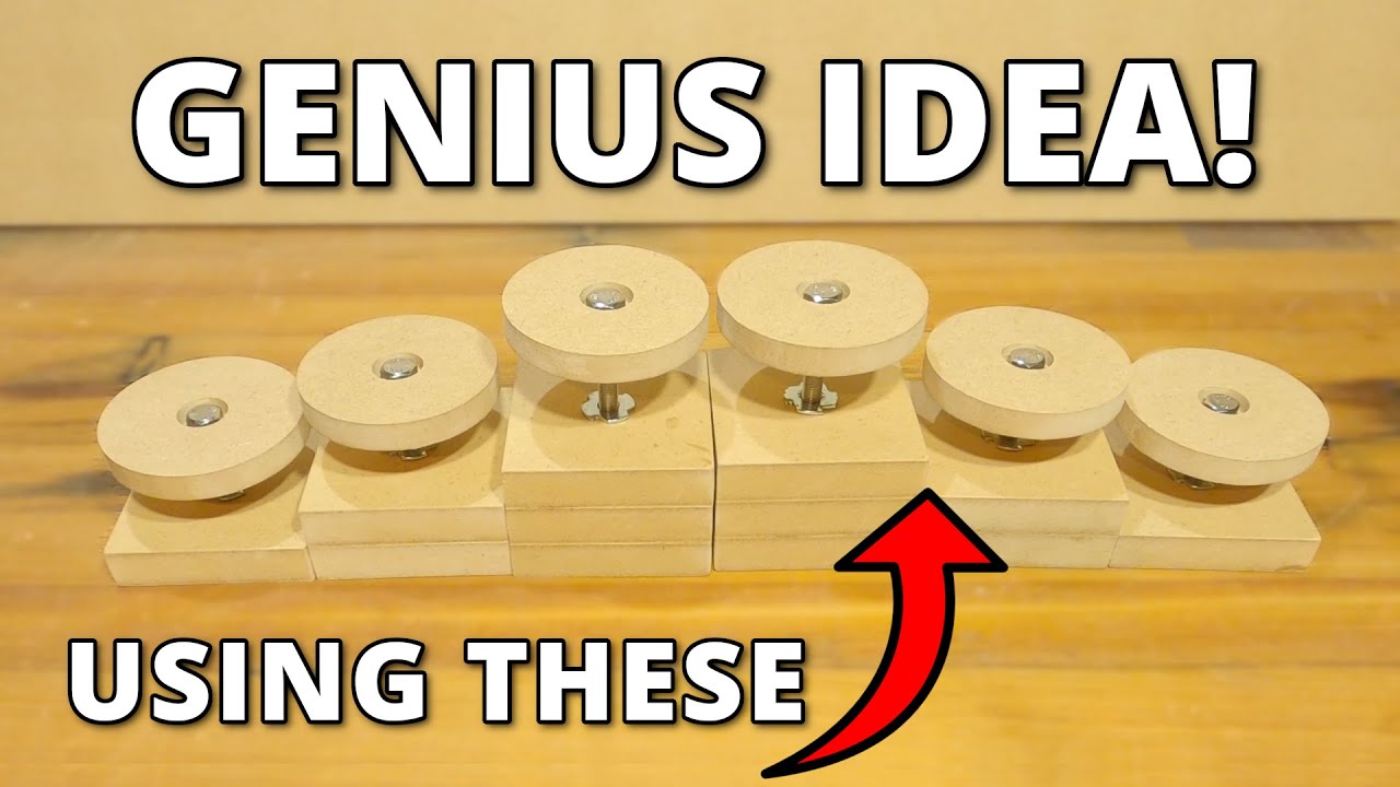 💡 Genius Adjustable Spacers For WOODWORKING and DIY