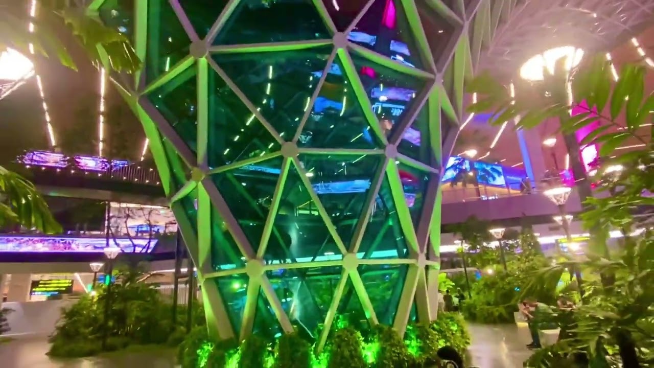 Doha Airport's Indoor Tropical Garden 🛑 | The Orchard | Part 2