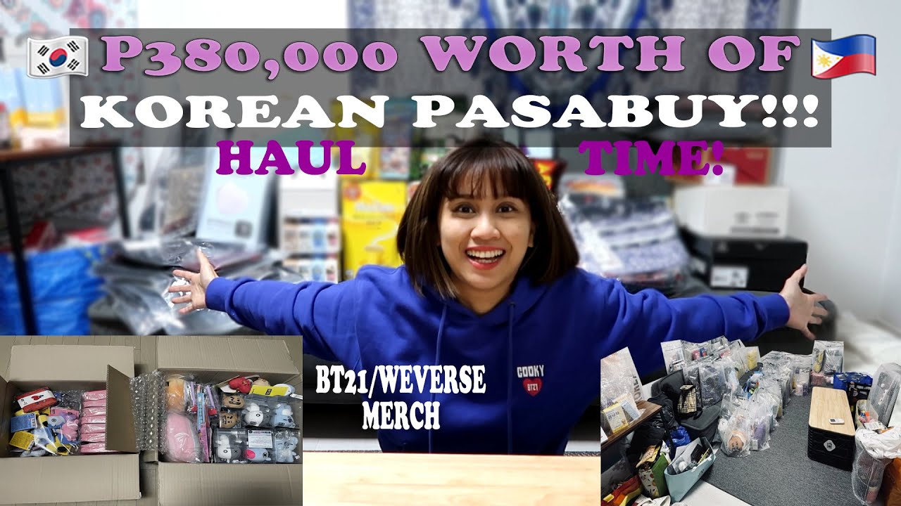 P380,000 WORTH OF KOREAN ITEMS l SOBRANG BUDOL AT PANGMALAKASANG PASABUY HAUL