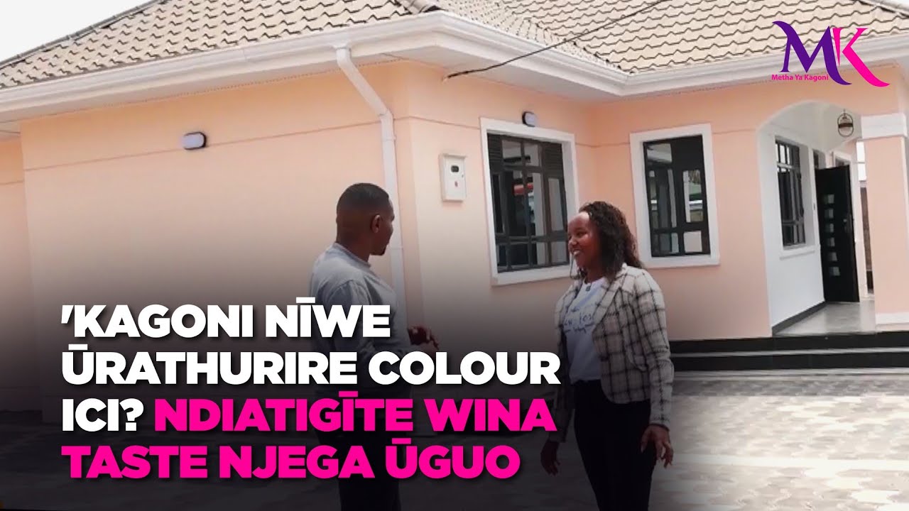 'Kagoni nīwe ūrathurire colour ici? ndiatigīte wina taste njega ūguo 😂