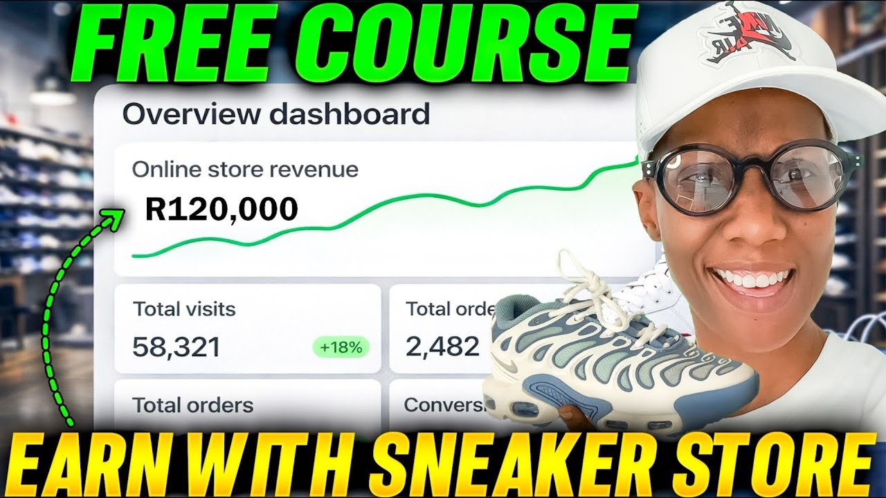 Изучите Shopify БЕСПЛАТНО | Создавайте, запускайте и продавайте товары из дома