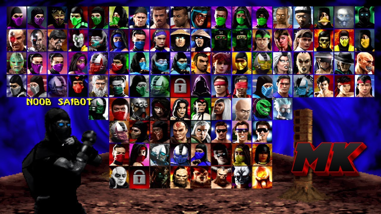 Mortal Kombat Project Cryo Anthology (Mugen) Нуб Сайбот MK2