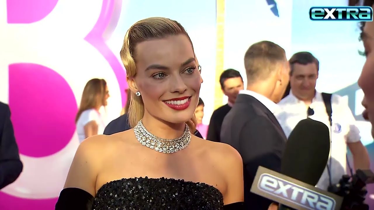 Margot Robbie on That ICONIC ‘Barbie’ Foot-Arch Scene (Exclusive)