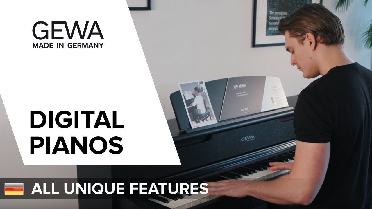 UNIQUE FEATURES 🎹 🇩🇪 GEWA Digital Pianos mit Paul Berrem