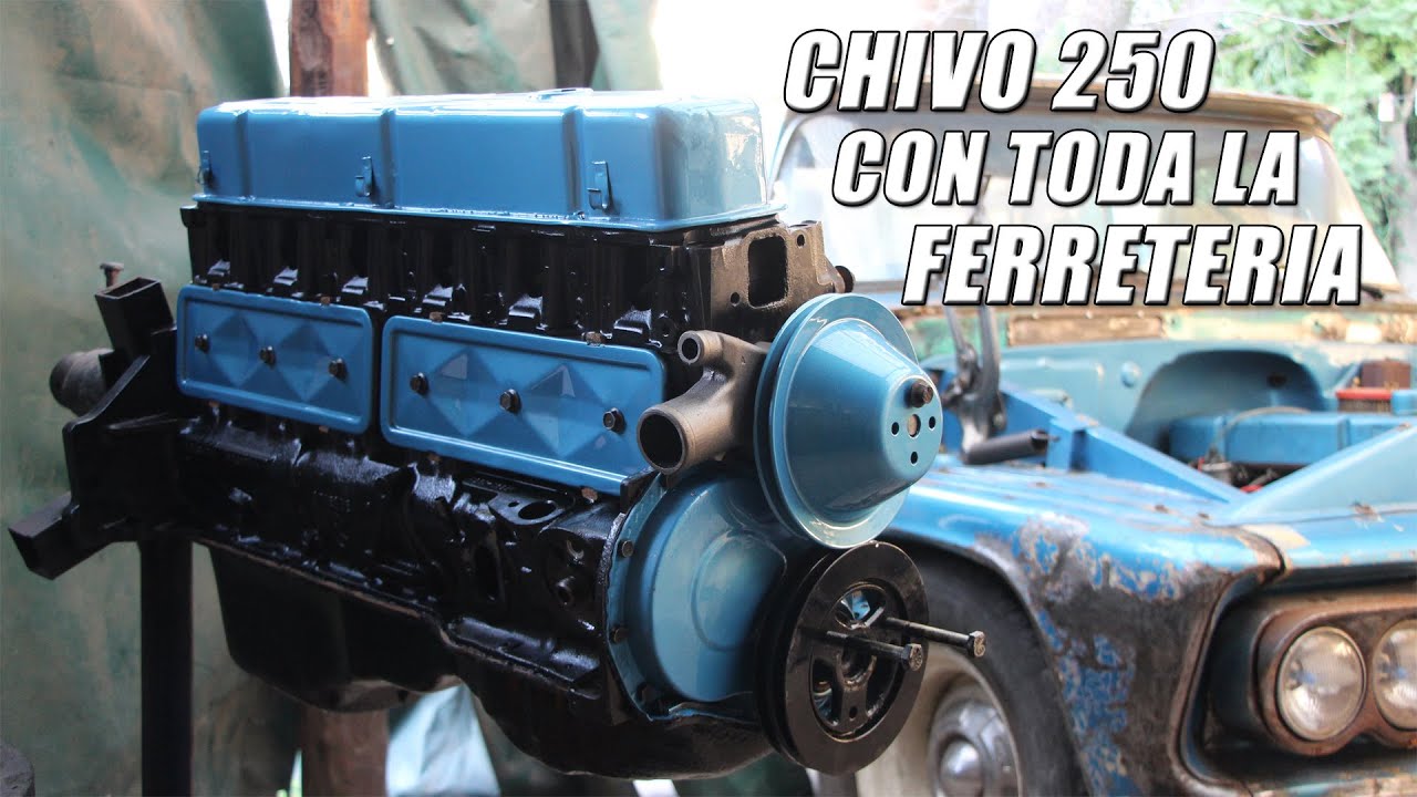 ARMANDO LA TAPA Y TERMINAMOS EL MOTOR!!! Chevrolet 250