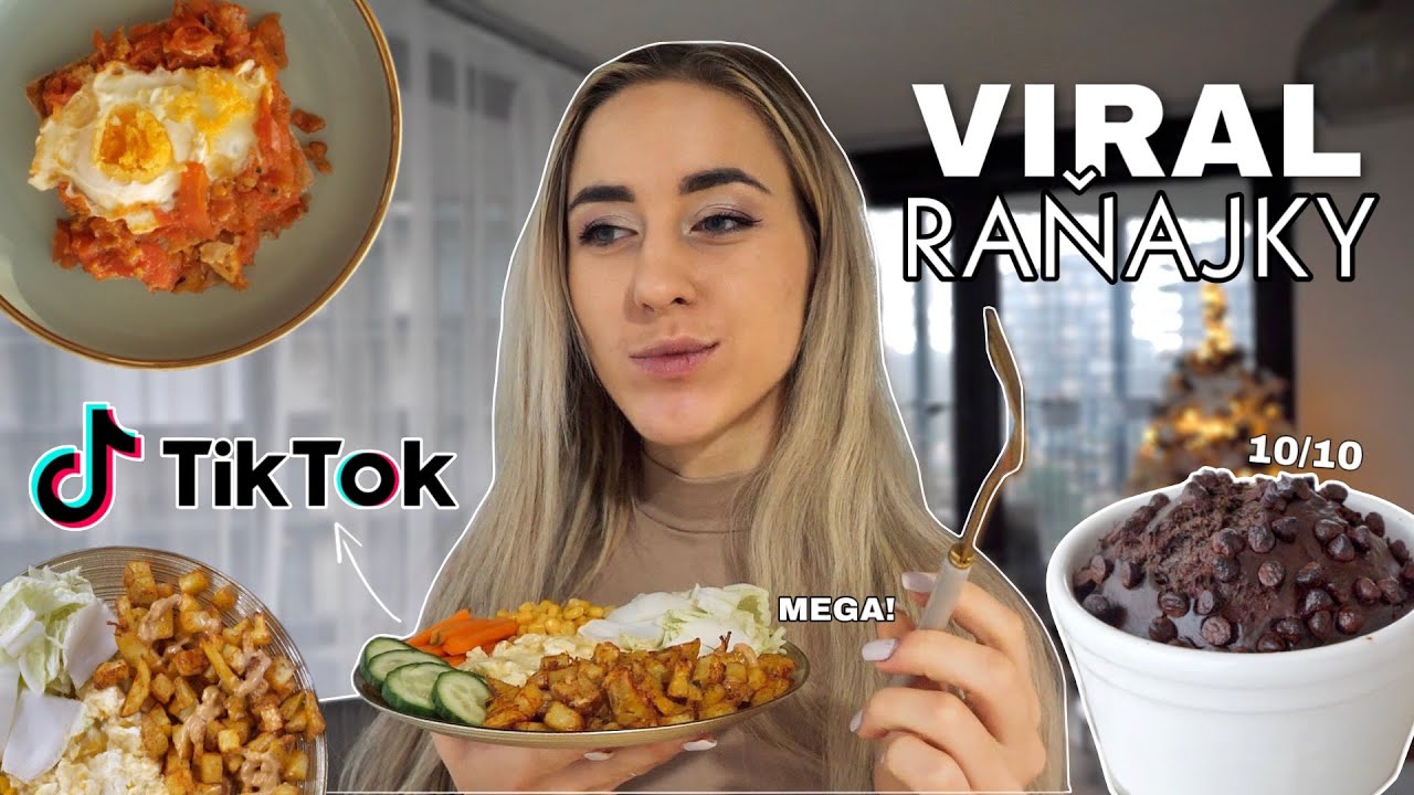 SKÚŠAM VIRAL RAŇAJKY Z TIKTOKU *super jednoduché*