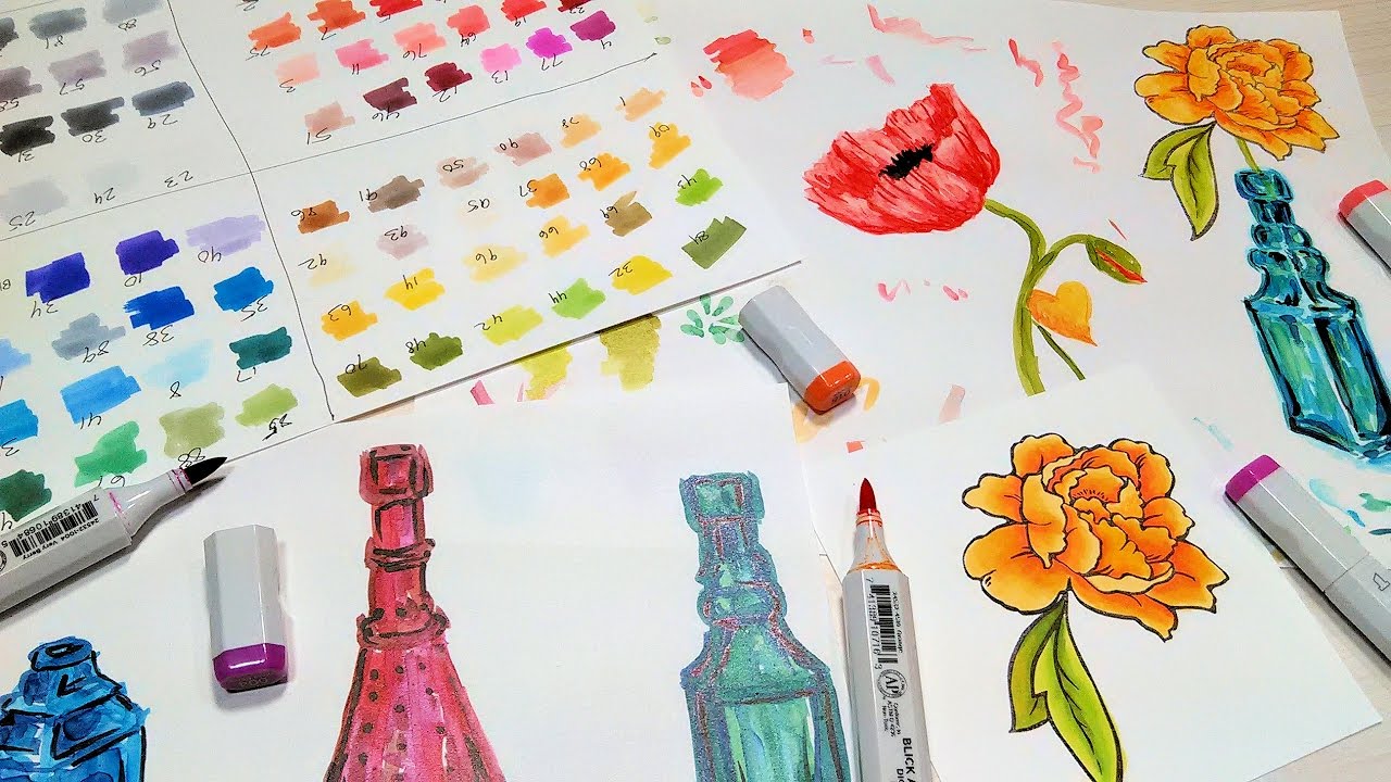 Blick Studio Brush Marker Review