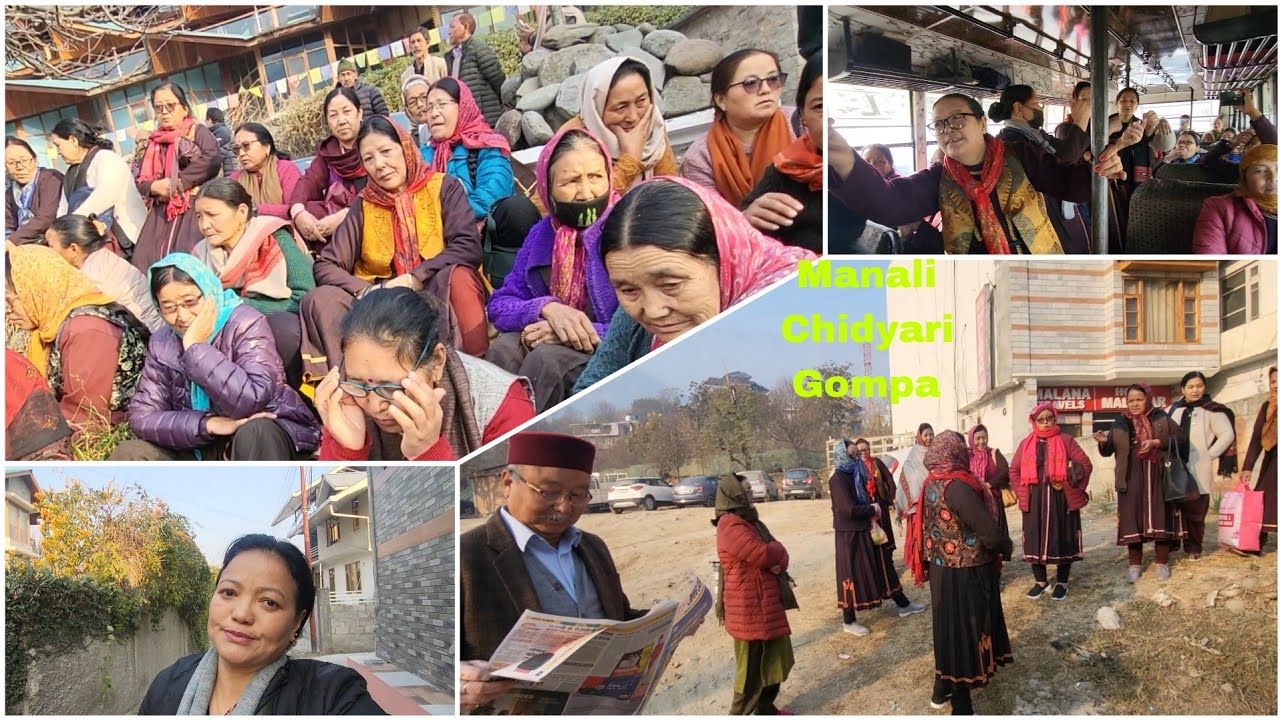 #Kullu se Manali Chidyari Monastery 🏯 (Gompa) Kurim (Pooja)ke liye chaliye🙏🙏( Part 1)
