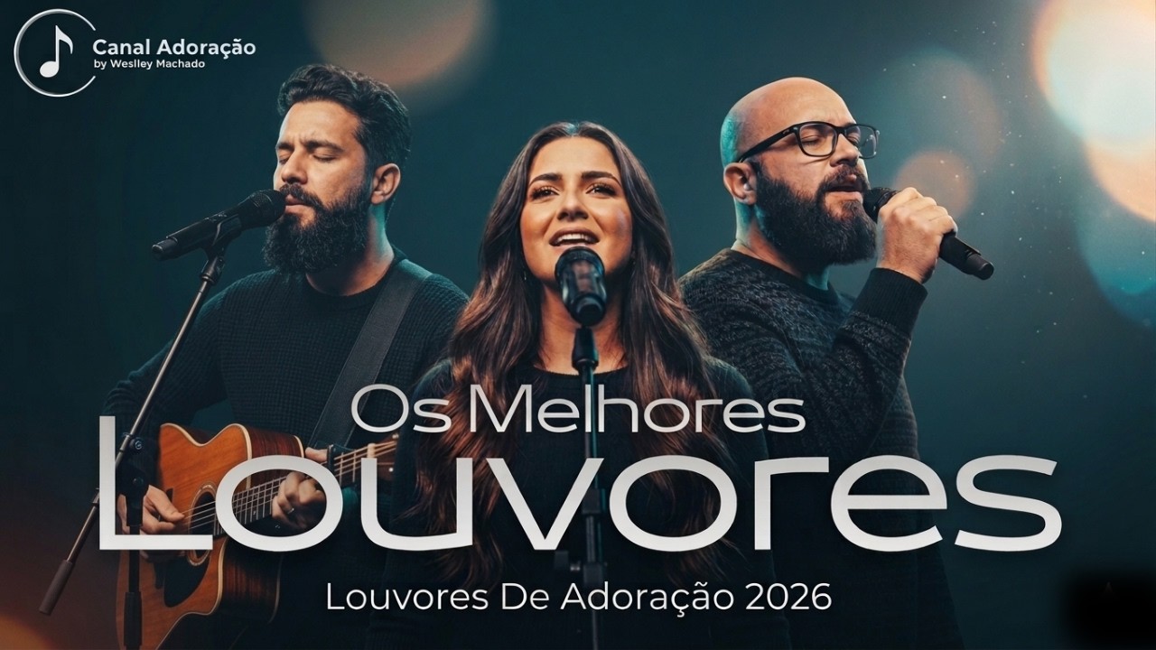 Lan&ccedil;amento 2026 - Os Melhores Louvores de Adora&ccedil;&atilde;o | Hinos Evang&eacute;lico Que Toca na Alma - Gospel 2026