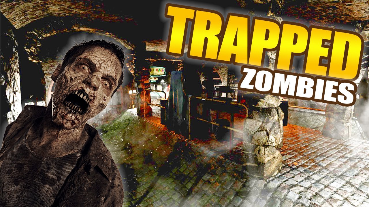 Trapped Zombies  +Bonus FearFall Night Map (Call of Duty Zombies)