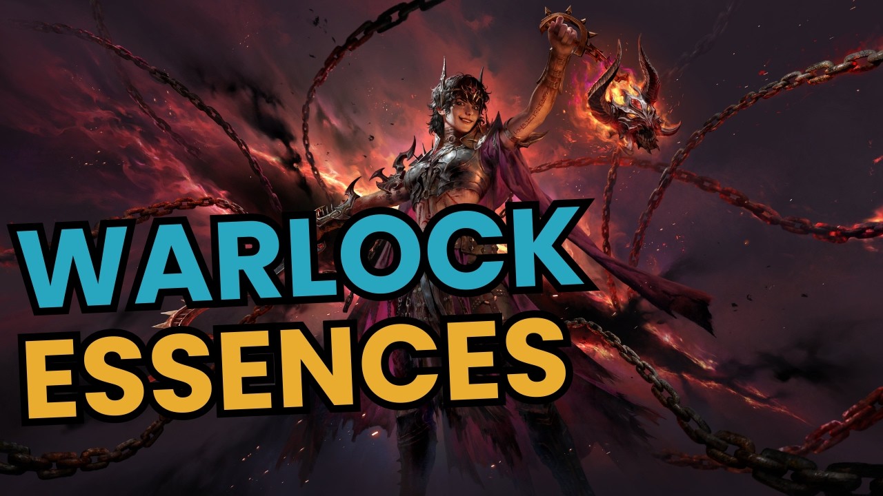 Diablo Immortal &ndash; NEW Warlock Class | ALL Essences Revealed!