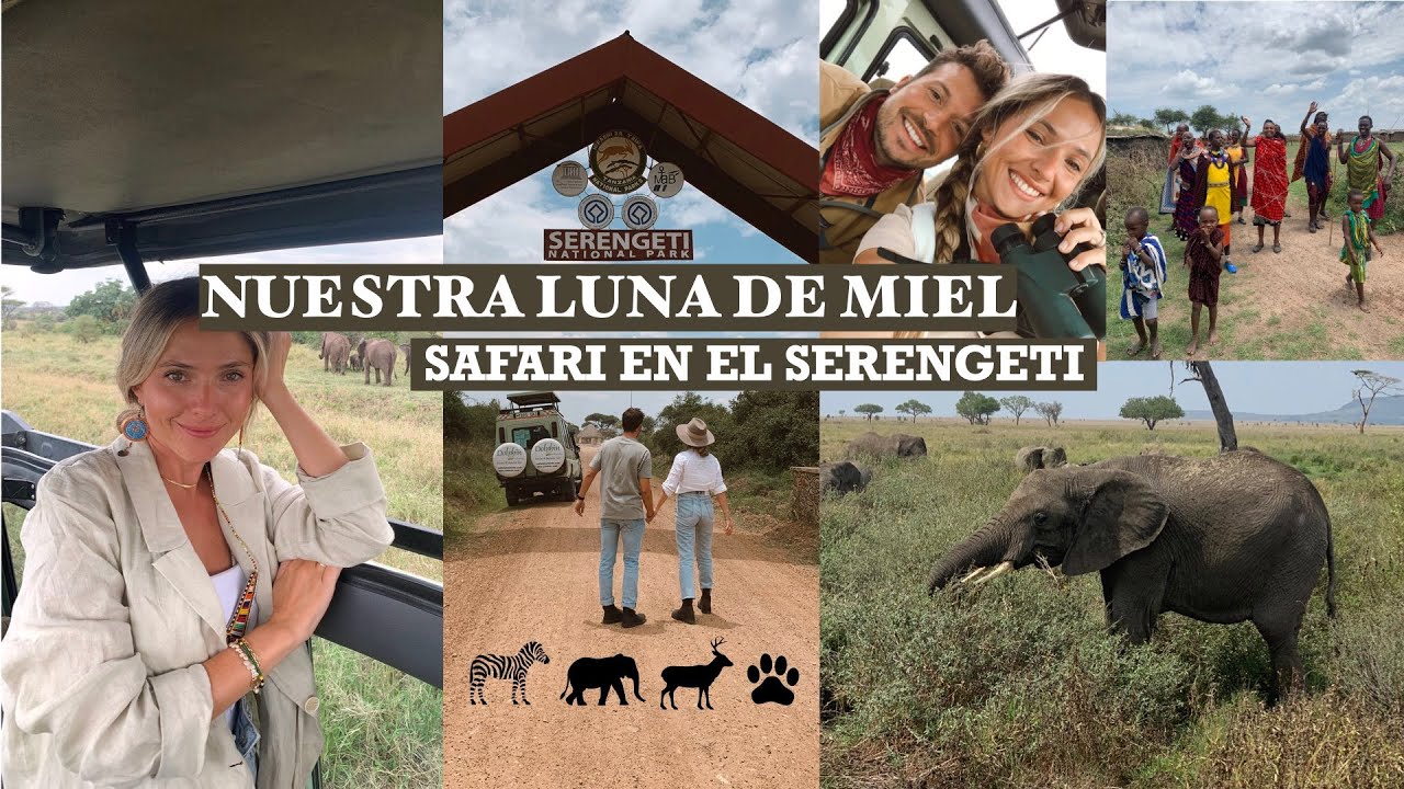 LUNA DE MIEL EN EL SERENGETI, TANZANIA - VLOG (PARTE 1)  | Julia March