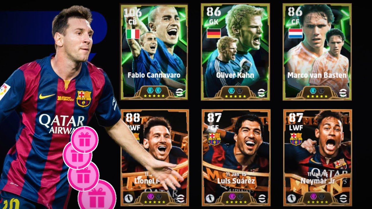 Free 106 Cannavaro Card!! 🥵🎁 X3 Player Rewards!! MSN Pack Opening Efootball 2025 Mobile 🔥
