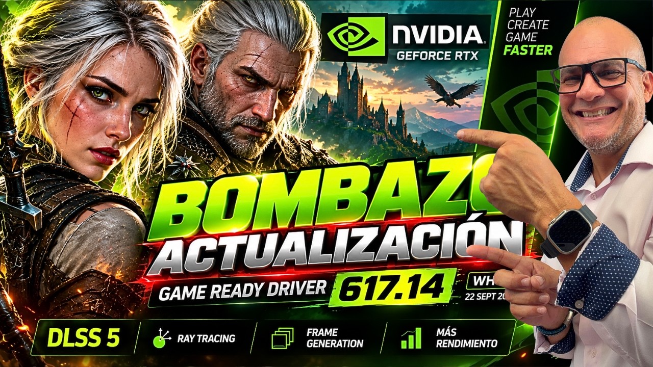 &iexcl;BOMBAZO DE NVIDIA! NUEVO GAME READY DRIVER 617.14 YA EST&Aacute; AQU&Iacute;