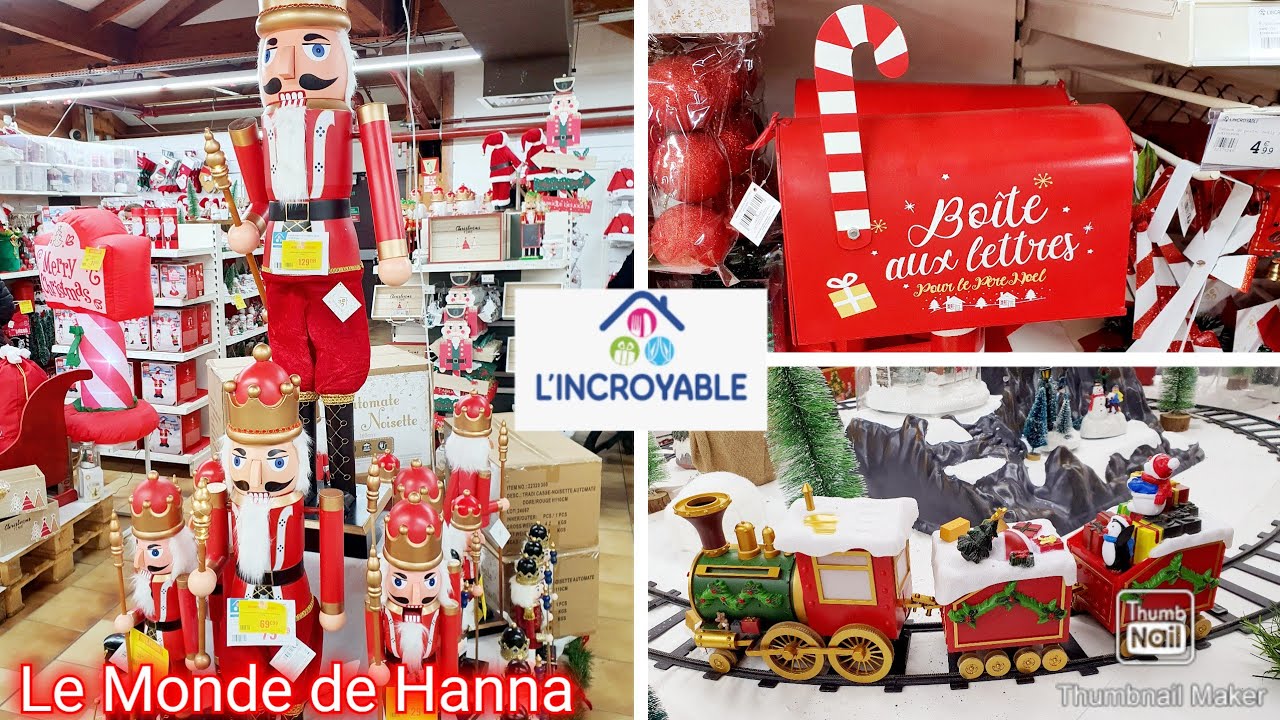 L'INCROYABLE ARRIVAGE 14-11 DÉCORATION FÊTES NOËL 🎅