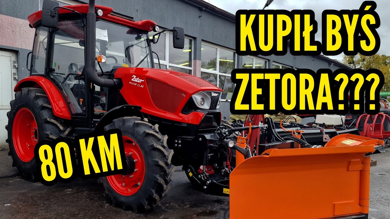 Zetor Major CL 80 - ROLNIK WYBRAŁ ZETORA