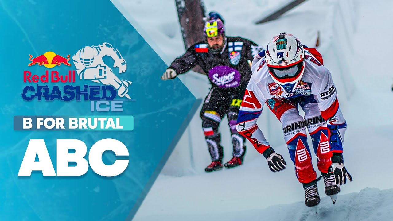 B Stands For Brutal | ABC Of Downhill Ice Cross | Red Bull Crashed Ice