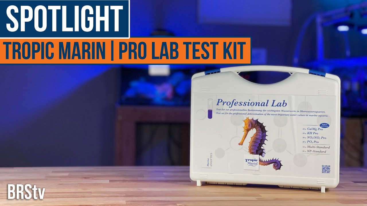 6 Pro Saltwater Aquarium Test Kits... In ONE Case! Tropic Marin Professional Lab