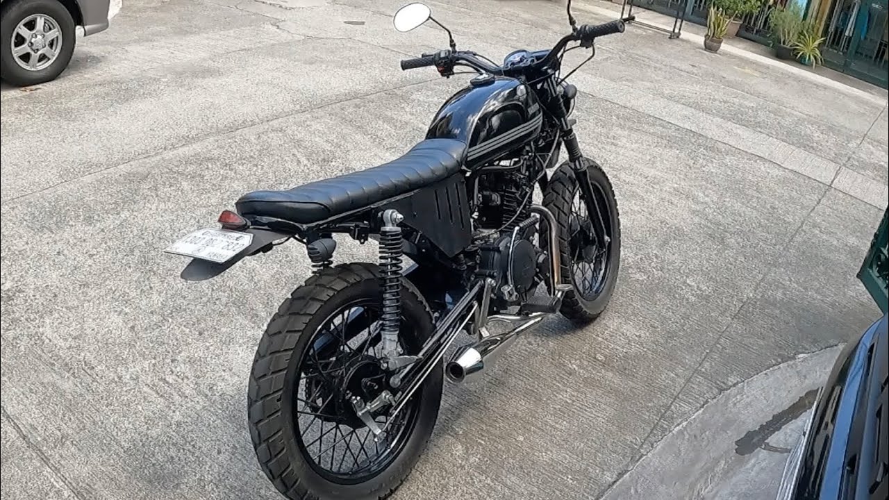 Modified Yamaha YTX Scrambler | Jom Centeno
