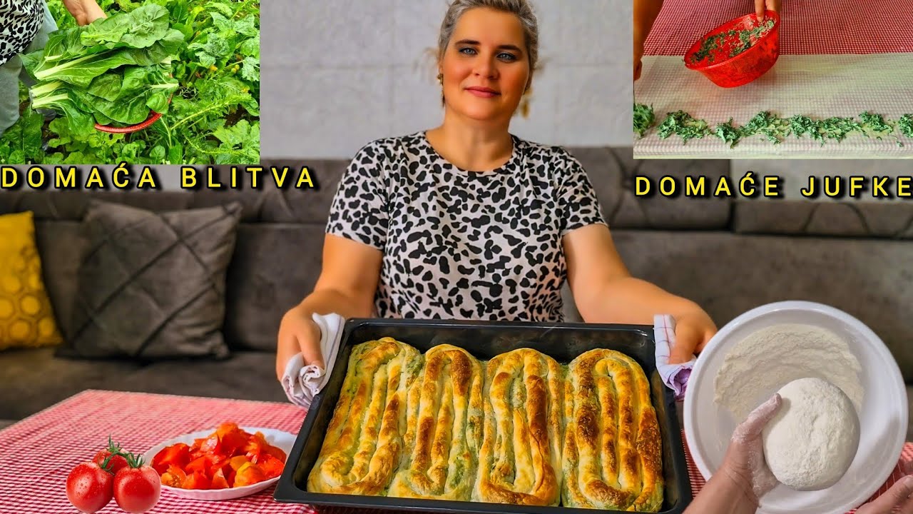 ZELJANICA-PITA OD DOMAĆE BLITVE I DOMAĆE JUFKE/KORE💜