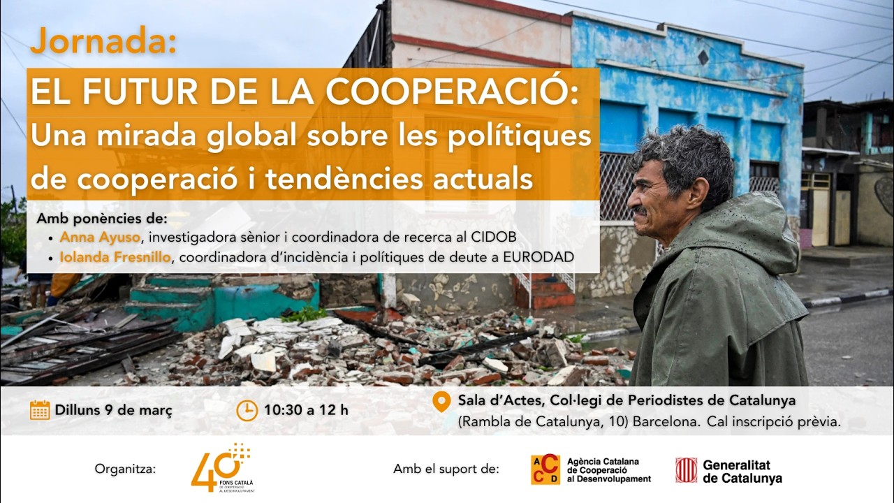 El futur de la cooperació: una mirada global sobre les polítiques de cooperació i tendències actuals