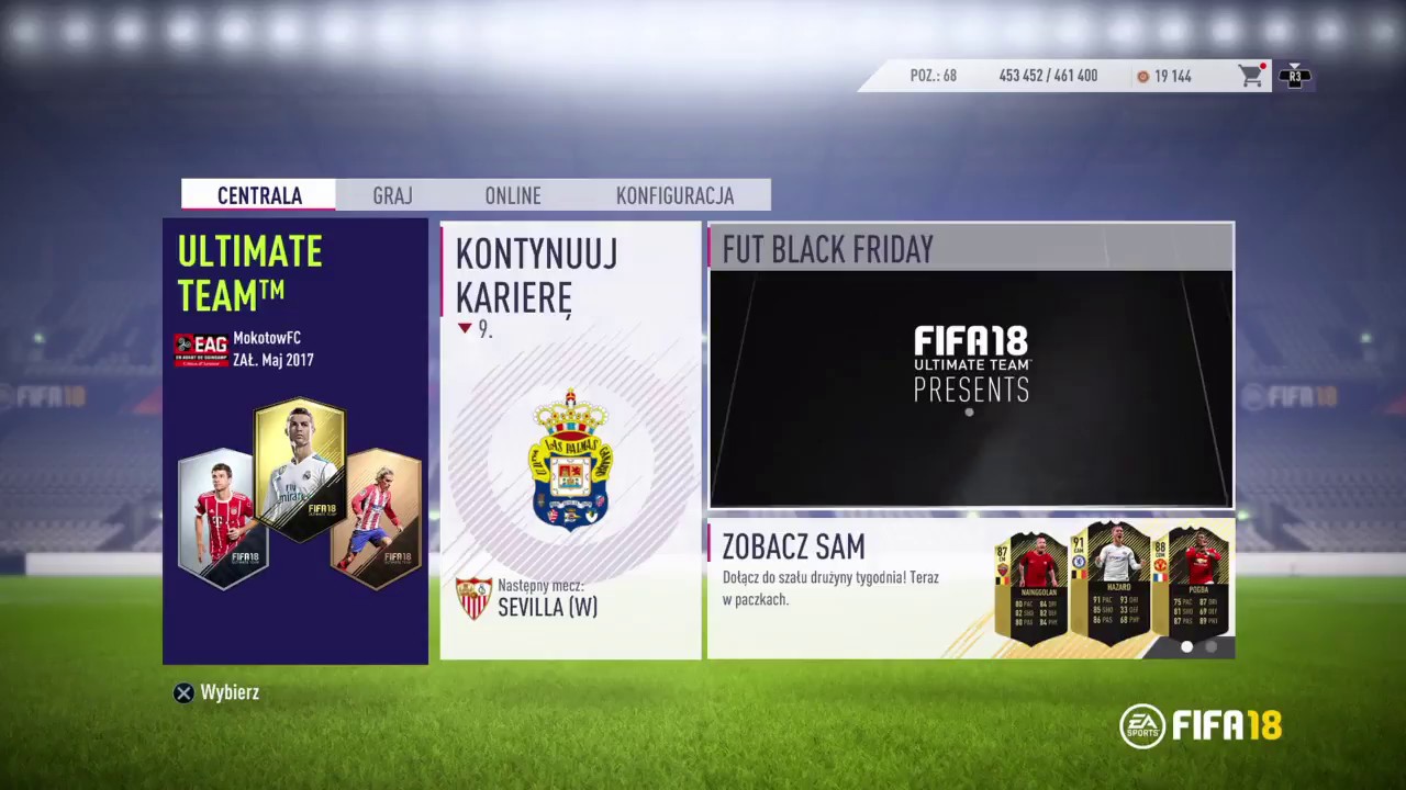 FIFA18 BLACK FRIDAY 2 PACKS 1 WALKOUT