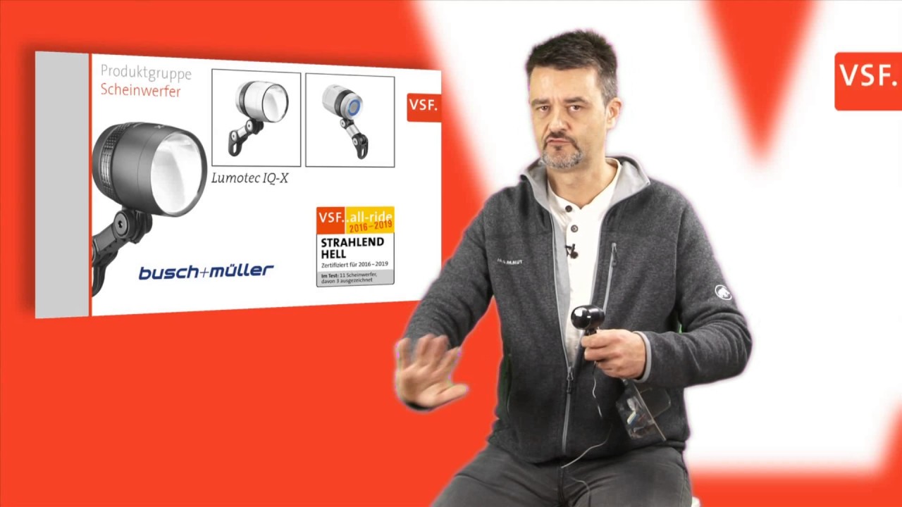 busch+m&uuml;ller Lumotec IQ-X - VSF..all-ride Zertifikat