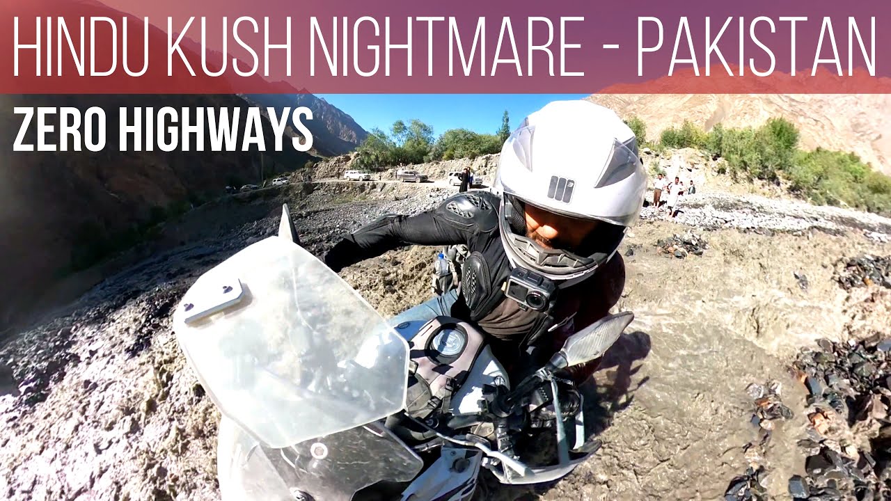 Hindu Kush Part 2, blocked by a flood and a bridge wiped out - ALONG THE SILK ROAD [Ep.40]