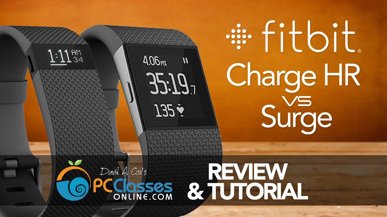 FitBit Charge HR vs Surge [Review AND Tutorial]