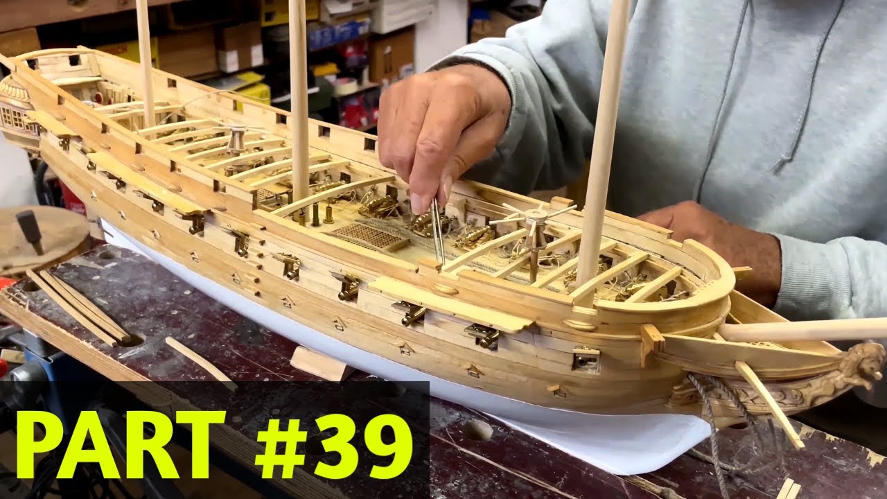 How Building Ship Model, Part 39 || Scale 1/65 Carolina