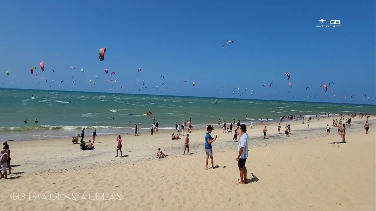 MAIOR DESFILE DE KITESURFISTAS DO MUNDO KITE SURFING WORLD RECORD IN CUMBUCO BRAZIL SETEMBER 2022
