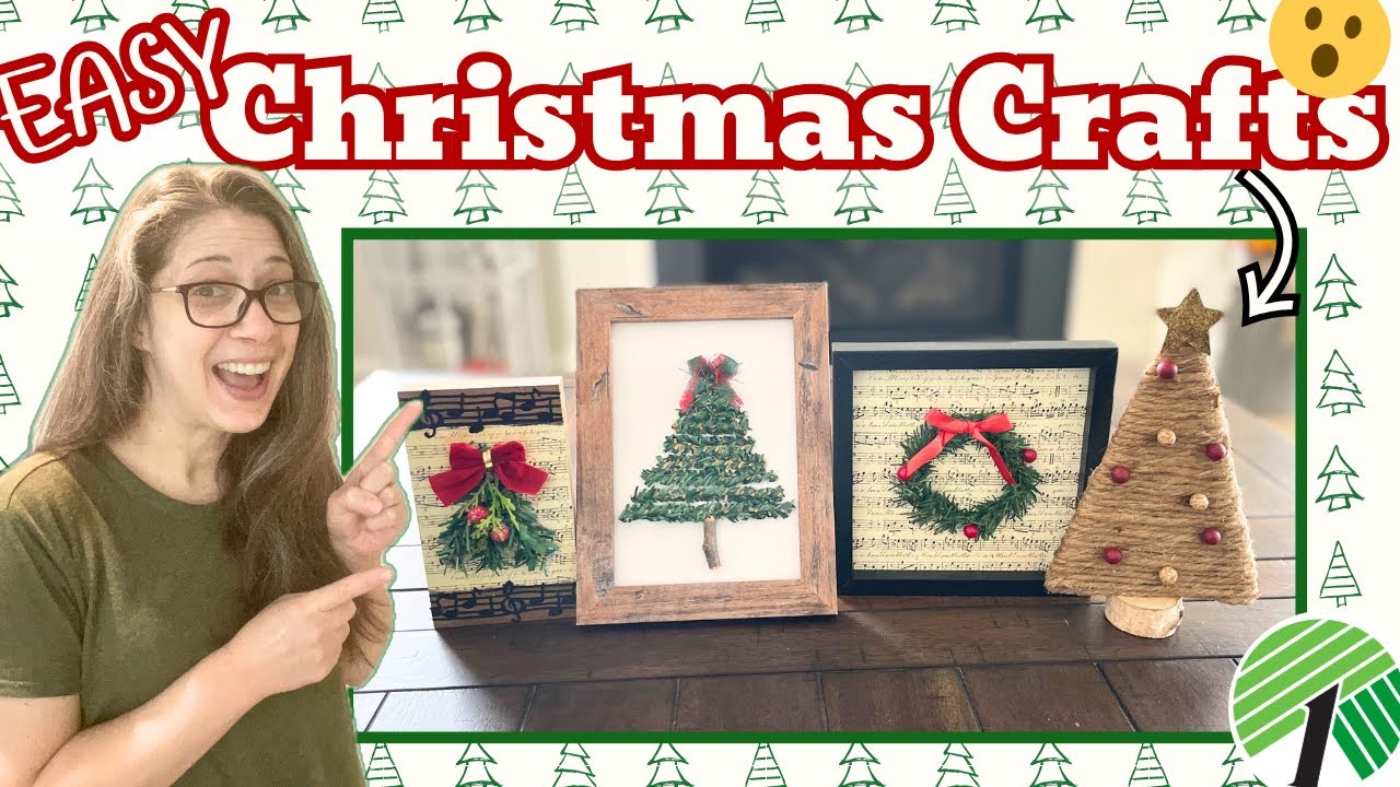 🎄*SIMPLE* Christmas Crafts | DIY CHRISTMAS Decor