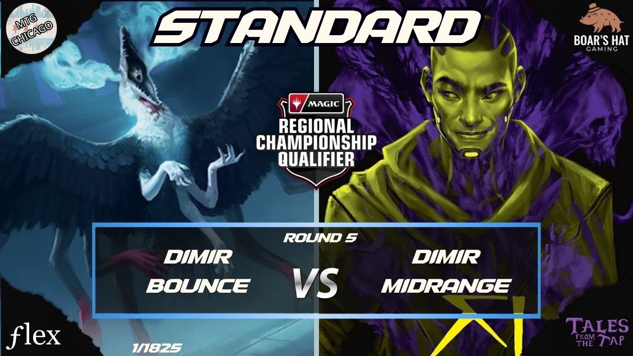 Dimir Bounce VS Dimir Midrange [Round 5 RCQ Standard]