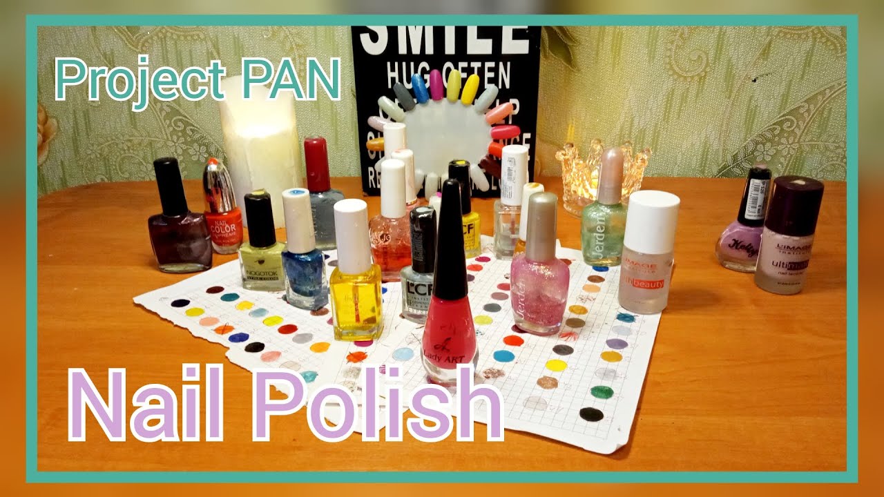 Project PAN Nail Polish 2021|| 1 отчёт