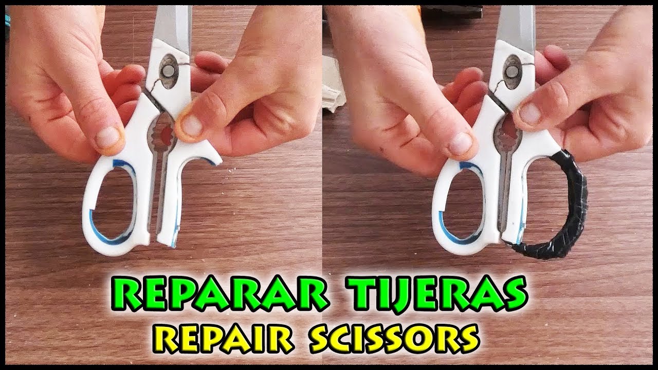 Reparar Tijeras | Repair scissors | réparation de ciseaux | reparação tesouras | 修理剪刀