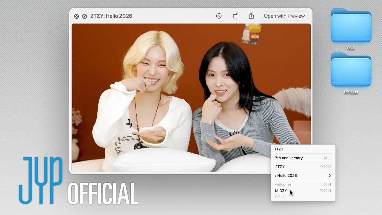 [2TZY: Hello 2026] EP.04 YEJI X RYUJIN