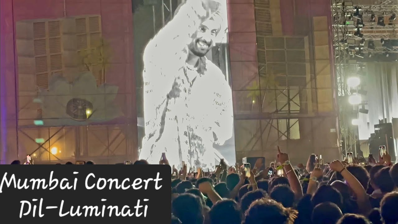 Diljit'sMumbai Concert #Dil_Luminati #Mumbai #Diljeet #Concert #Dosanjhawala