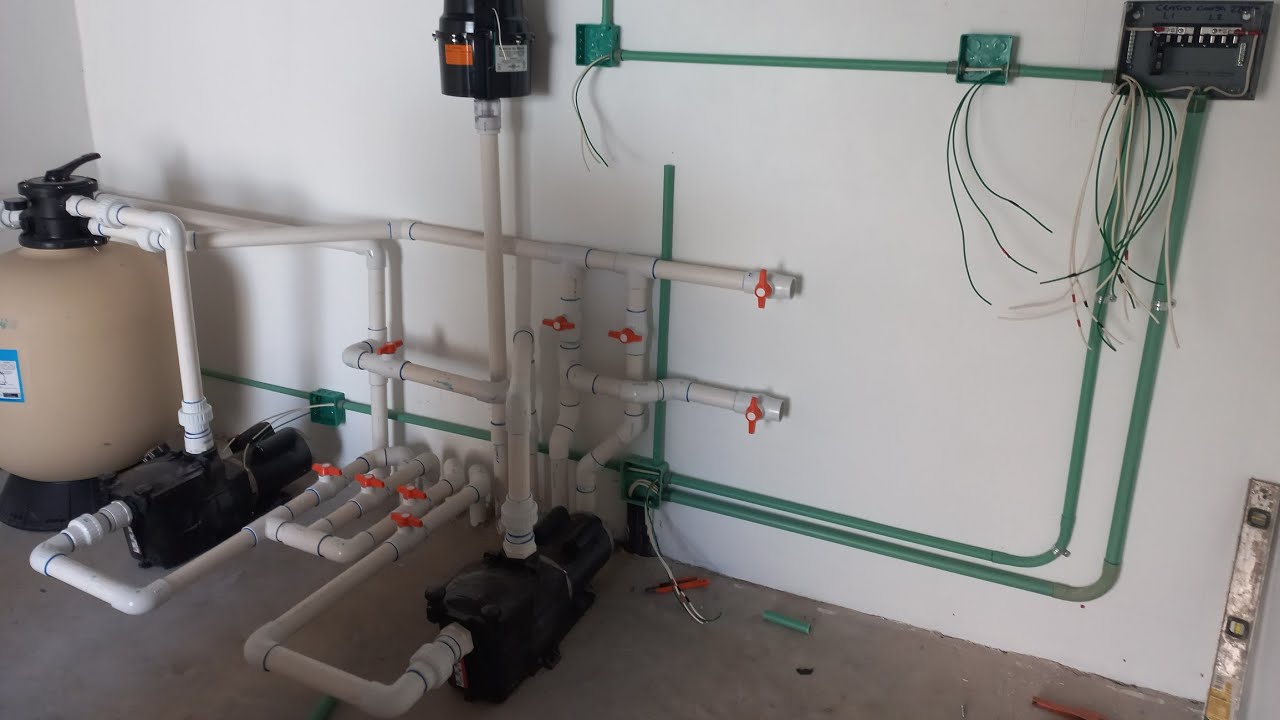 instalacion eléctrica en cuarto de máquinas,,blower,microswichs,y botones de encendido parte 2/3