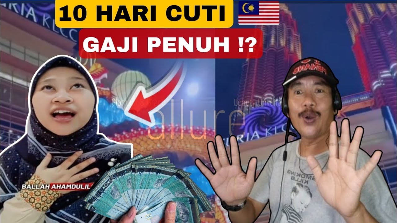 CUTI 10 HARI, GAJI TAK DIPOTONG! 🇲🇾 Anggie Bersyukur Kerja di Malaysia
