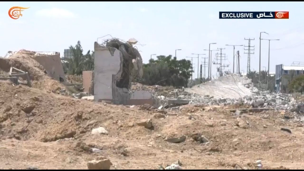 دمار كبير خلّفه الاحتلال في دير البلح وسط قطاع غزة